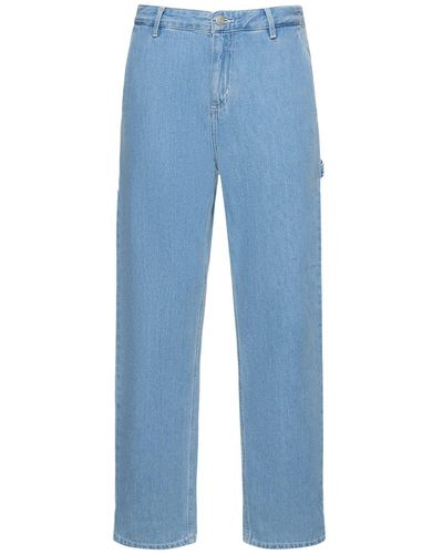 Carhartt Boyfriend-jeans "pierce" - Blau
