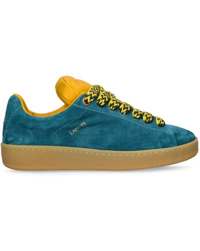 Lanvin Future Edition Hyper Curb Sneakers - Blue