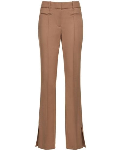 Helmut Lang Pantaloni vent in misto lana - Marrone