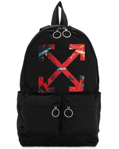 Off-White c/o Virgil Abloh Rucksack Aus Nylon - Schwarz