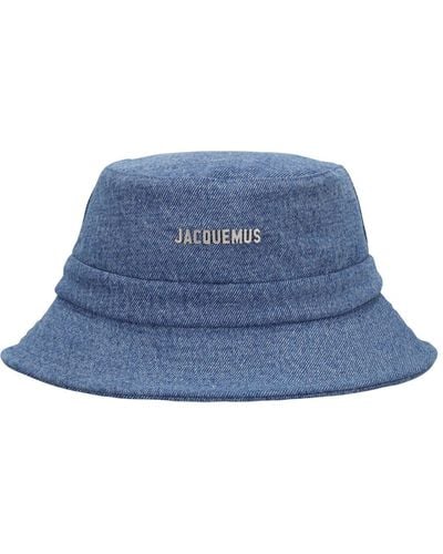 Jacquemus Sombrero de pescador Le Bob Gadjo - Azul