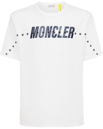 Moncler Genius Fragment コットンジャージーtシャツ - ホワイト