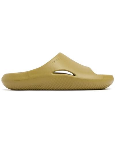 Crocs™ Mellow Slide Sandals - Green
