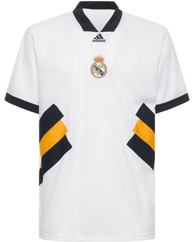 adidas Originals Real Madrid Icon Jersey T-shirt - Weiß