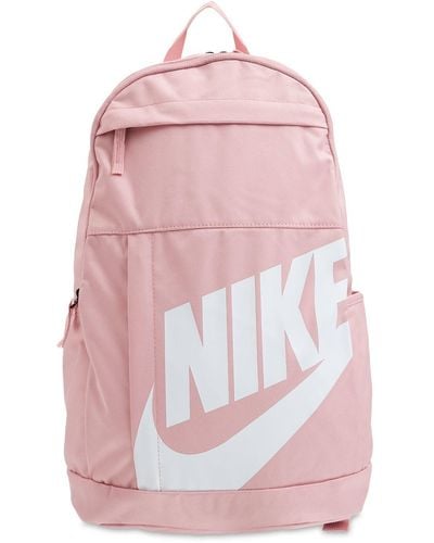 Nike Rucksack Mit Logo - Pink