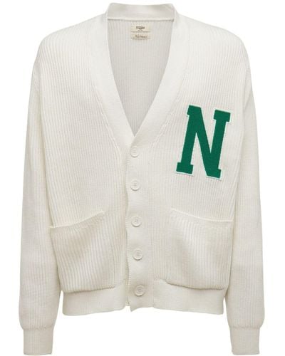 Jaded London Neutrals Cotton Blend Knit Cardigan - White