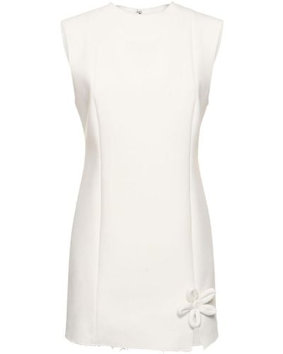 MSGM Tech Mini Dress - White