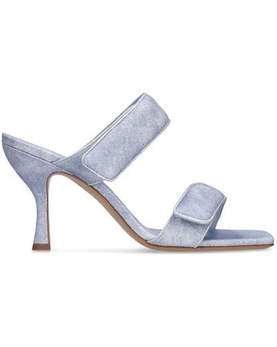 Gia Borghini 80mm High Heel Sandals - White