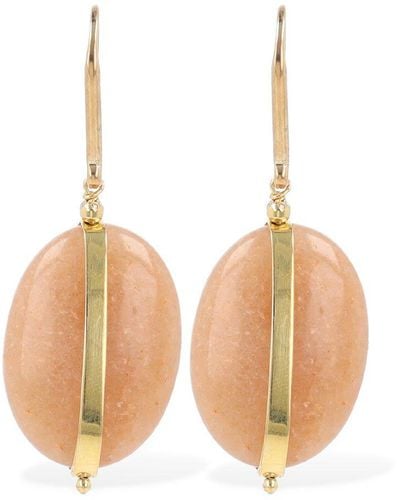 Isabel Marant Stones Drop Earrings - White