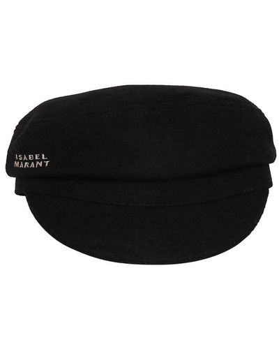 Isabel Marant Evie ウールブレンドベレー帽 - ブラック