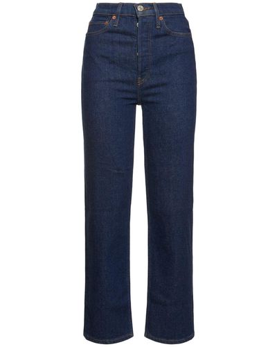 RE/DONE Jeans "70s Ultra" - Blau