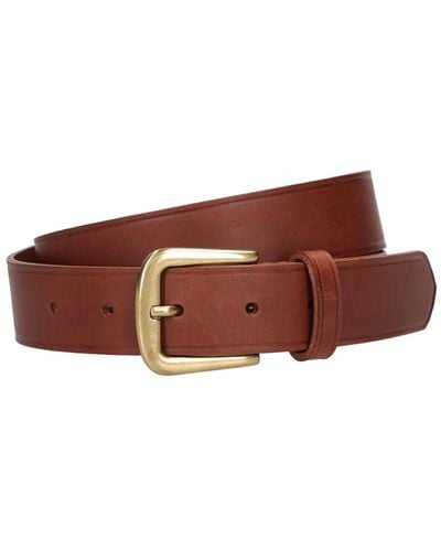 Soeur Cafe Leather Belt - Brown