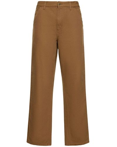 Carhartt Single-Knee Relaxed Straight Fit Pants - Brown