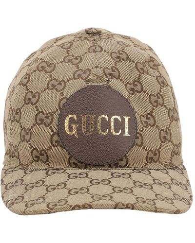 Gucci Casquette En Toile GG - Neutre