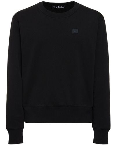 Acne Studios Fairah Cotton Sweatshirt - Black