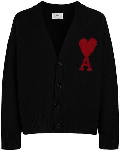 Ami Paris Chunky Knit - Black