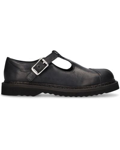 Our Legacy Leather Camden Loafers - Black