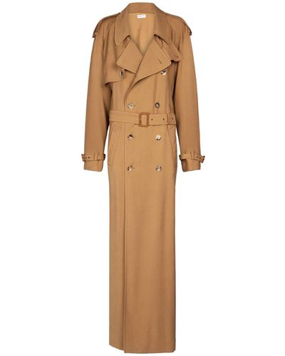 Saint laurent hot sale trench coat