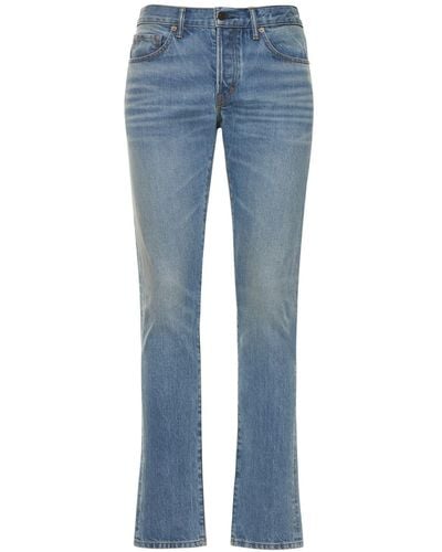 Tom Ford Jeans slim fit light indigo - Blu