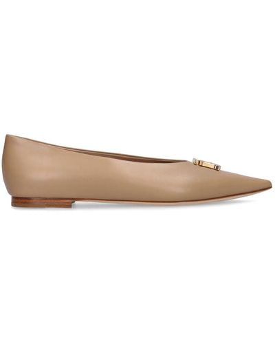 Burberry flats with clearance bow