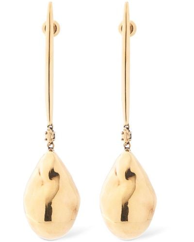 Alexander McQueen Pearl Stick Earrings - Metallic