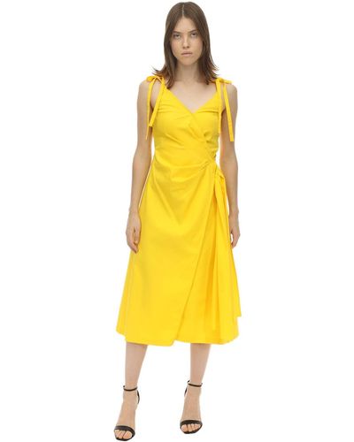 Off-White c/o Virgil Abloh Yellow Sunshine Dress