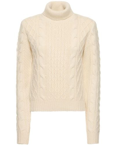 Nili Lotan Andrina Cashmere & Wool Sweater - Natural