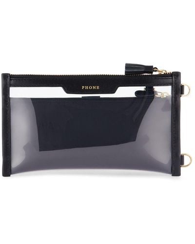 Anya Hindmarch Borsa everything pouch in nylon - Blu