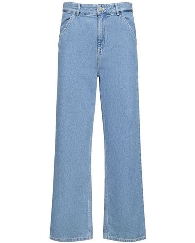 Carhartt Regular Stonewashed Loose Fit Jeans - Blue