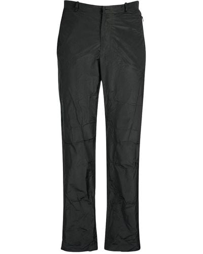 Balenciaga Pantalones De Nylon - Gris