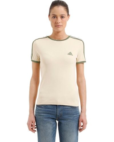 Yeezy Baby Fit Cotton Jersey T-shirt - Natural