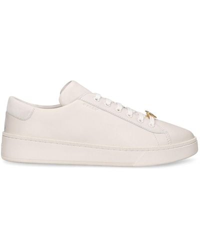 Bally Ryver Leather Trainers - White