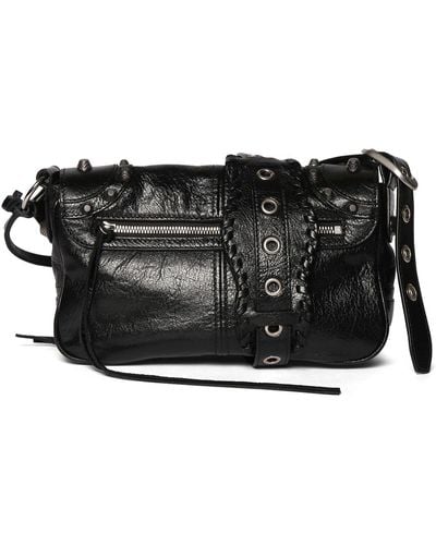 Balenciaga Xs Le Cagole Leather Bag - Black