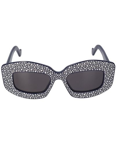 Loewe Anagram Round Sunglasses - Grey