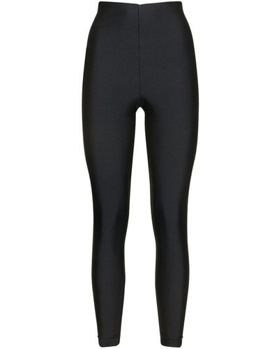 ANDAMANE Leggings holly '80s in jersey stretch - Nero