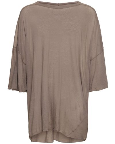 Rick Owens Tommy T Tシャツ - ブラウン