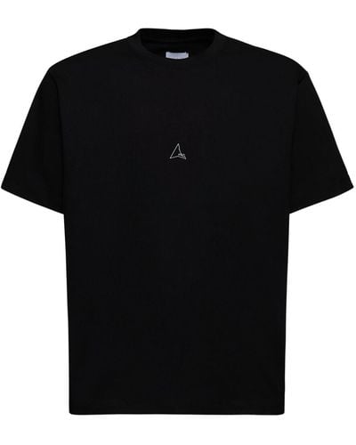 Roa Classic Cotton T-shirt - Black