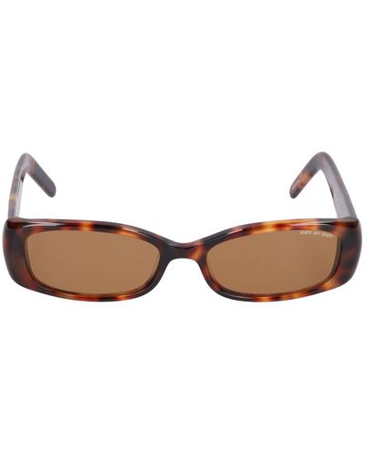 DMY BY DMY Billy Squared Acetate Sunglasses - Brown