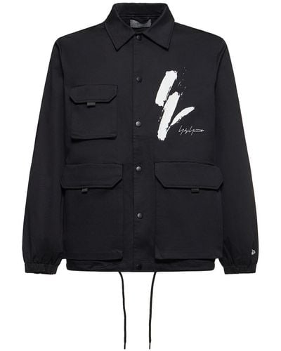 Yohji Yamamoto 'Ne Field Coach' Jacket - Black