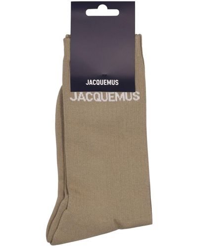Jacquemus Calcetines les chaussettes de algodón - Multicolor