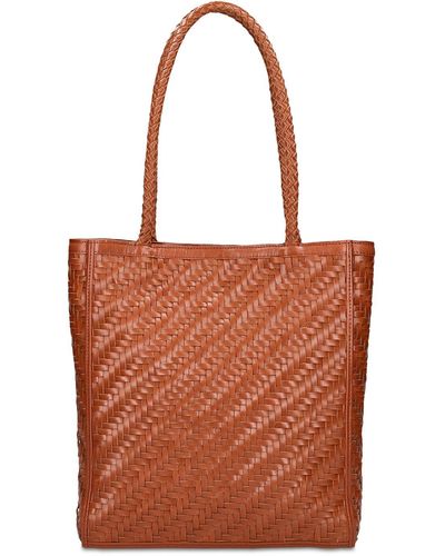 Bembien Le Tote Leather Bag - Brown