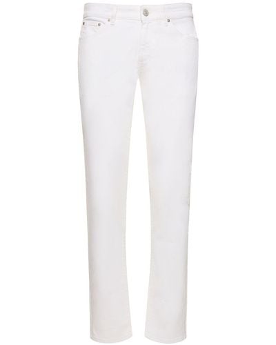 PT Torino Jeans swing in denim - Bianco