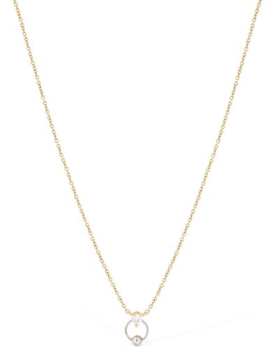 Delfina Delettrez Two-in-one Small Diamond Necklace - Metallic