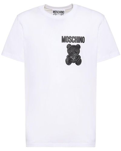 Moschino T-Shirt "Teddy" - Weiß