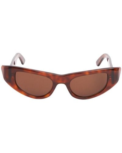 Marni Netherworld cat-eye sunglasses - Marrone