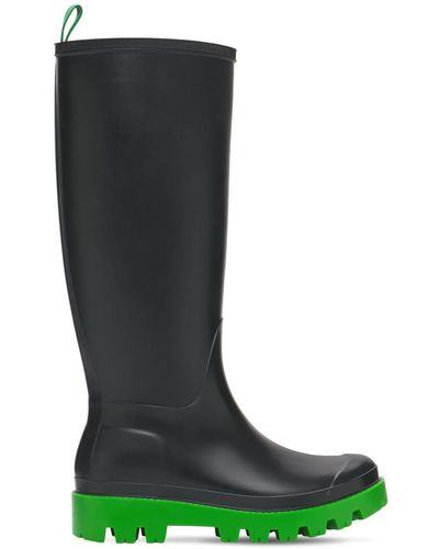 Gia Borghini Stivali da pioggia "giove bis" in gomma 30mm - Verde