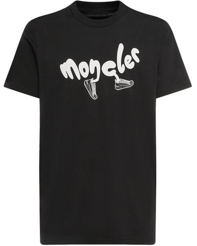 Moncler Running コットンtシャツ - ブラック