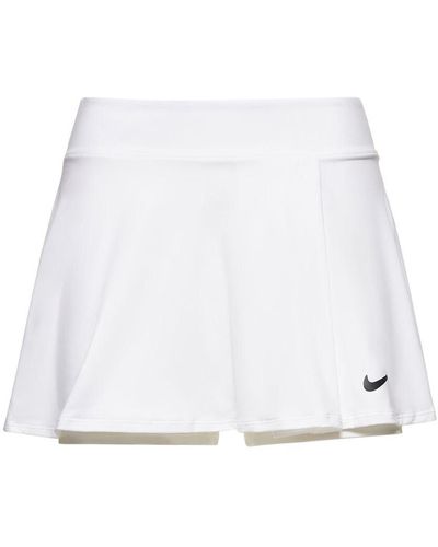 Nike Tennisrock "flouncy" - Weiß