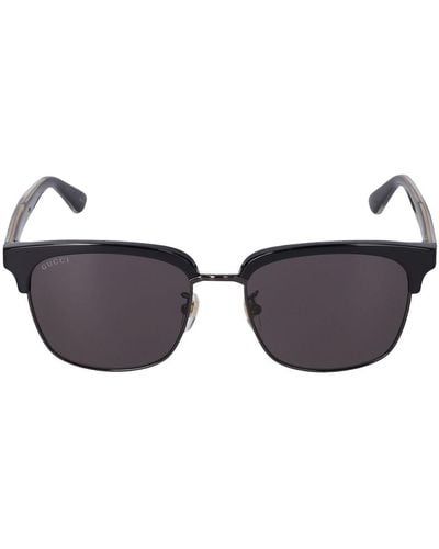 Gucci Runde Sonnenbrille Aus Metall Und Acetat - Mehrfarbig