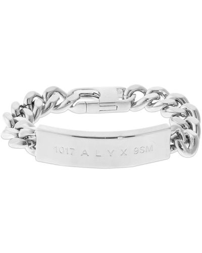 1017 ALYX 9SM Bracelet Chaîne Id - Blanc